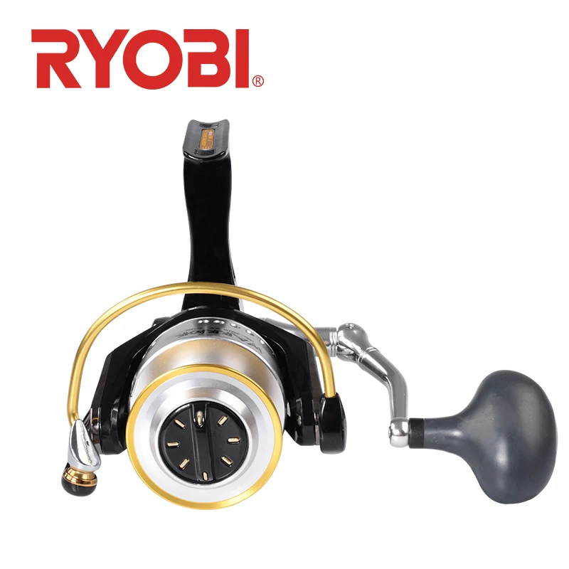 100% оригинальная спиннинговая Рыболовная катушка RYOBI WARRIOR VI с ЧПУ 6000/8000 6 + 1BB