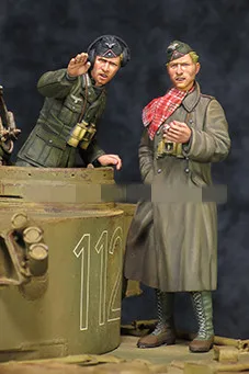 1/35 модельная фигурка из смолы комплекты Вторая мировая война немецкий командир