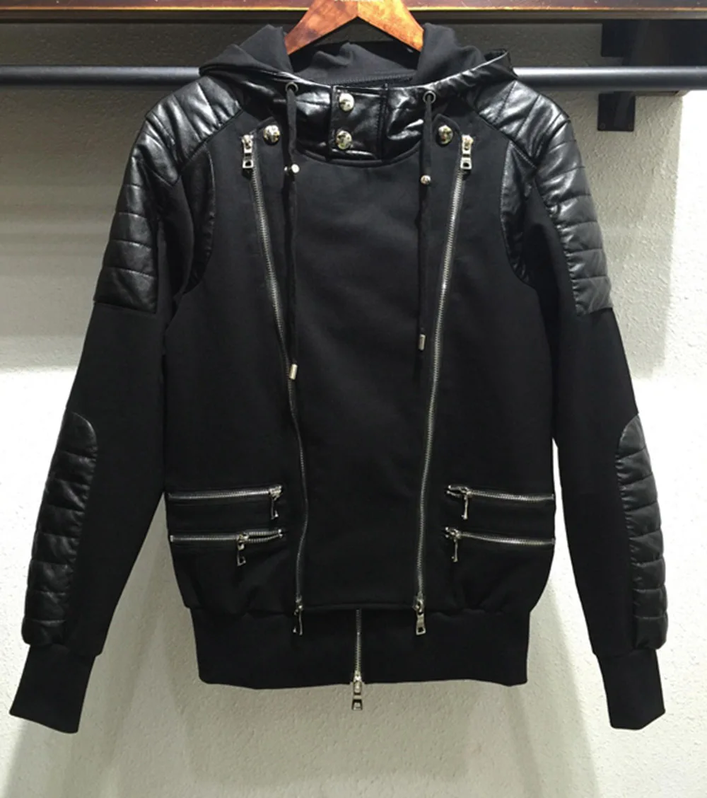 Новое поступление 2019 Осенний брендовый модный мужской кардиган на двойной