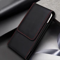pouch leather phone case for samsung galaxy s6 s7 edge s8 s9 s10 plus s10e note 8 9 waist bag magnetic holster belt clip cover