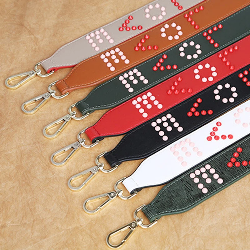 LOVE 90cm Women replacement straps shoulder belt bag handles handbag accessories parts red asas para bolsos complementos STP096