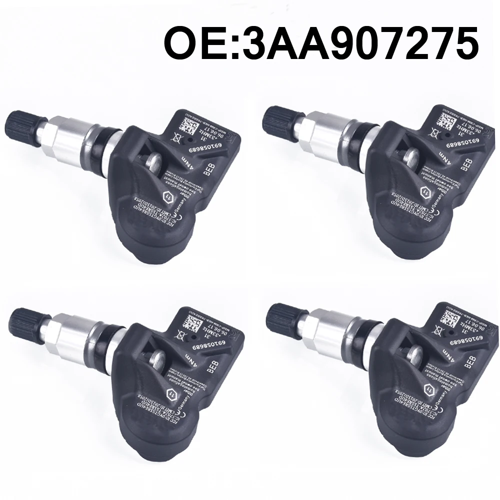 4 шт. новый водонепроницаемый Автомобильный датчик давления в шинах TPMS для vw Tiguan