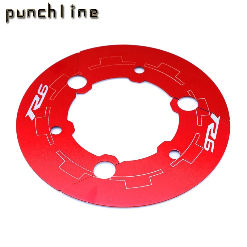 

Fit For YAMAHA YZF-R6 YZF R6 YZFR6 2017-2018 Motorcycle Accessories Chain Guard Transmission Belt Pulley Sprocket Covers