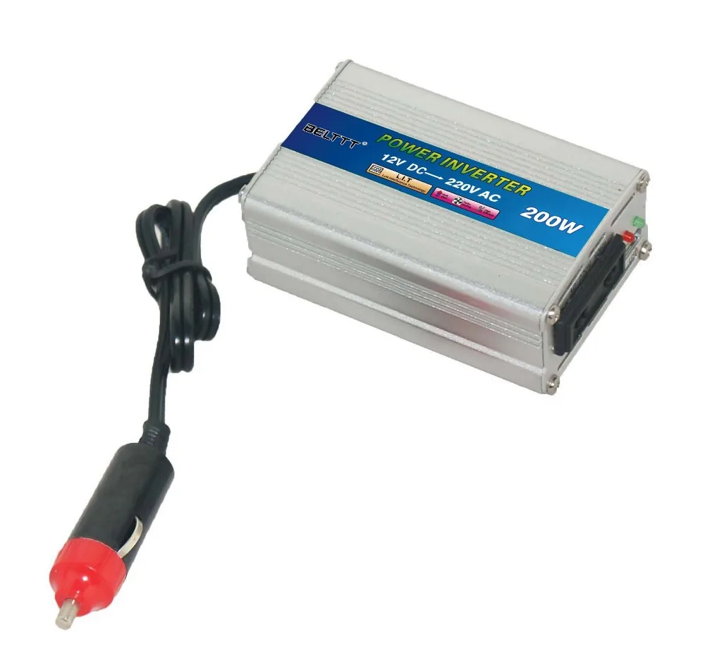 BELTTT оптовая продажа DC12V AC220V 200W Автомобильный инвертор с USB BEL200ST|inverter car|inverter 200winverter