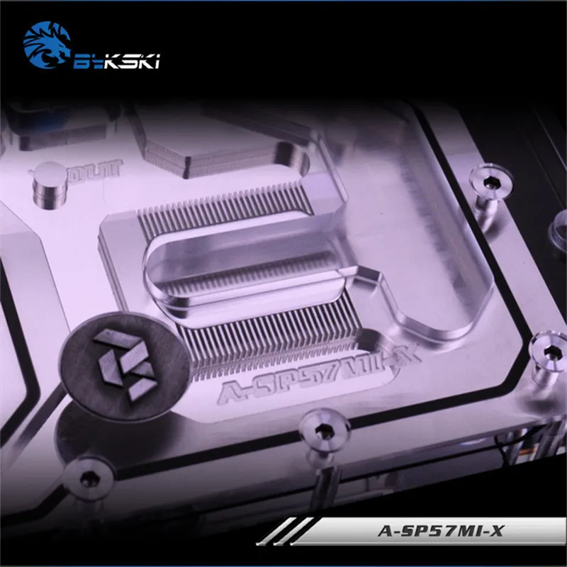 Bykski водный блок с полным покрытием GPU для Sapphire RX570 4G D5 его Графическая карта A SP57MI