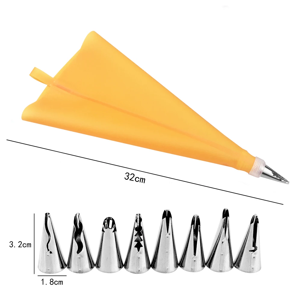 10 штук упак. кухонные тюльпаны для обледенения трубопроводов насадки выпечки