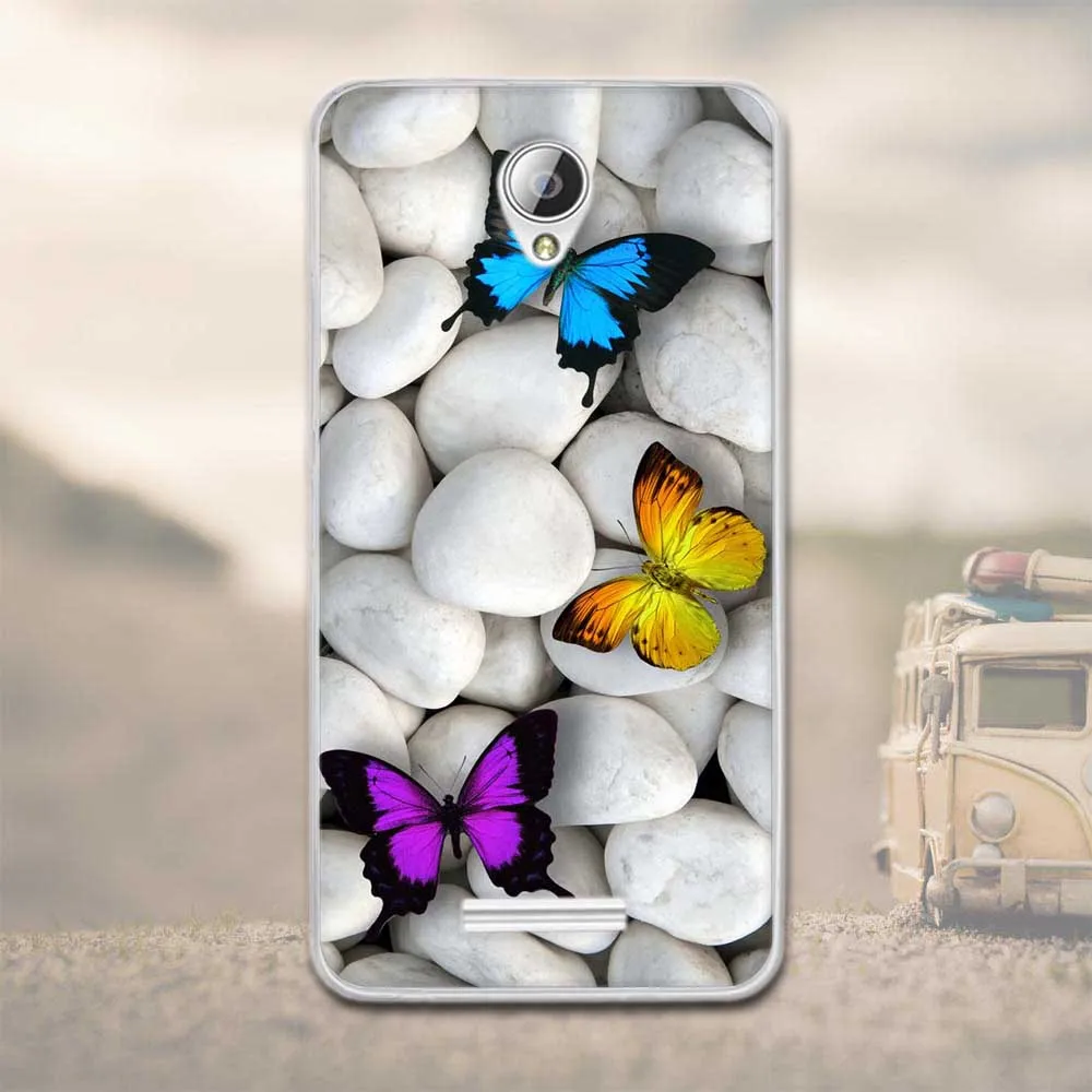Роскошный 3D рельефный чехол для Lenovo A5000 телефона мягкие силиконовые чехлы из ТПУ