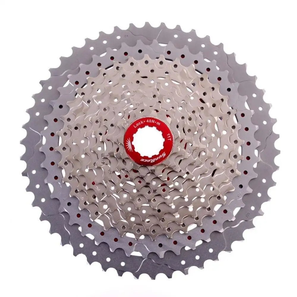 Sunracing 11 скорость 50T MTB велосипед кассеты широкое соотношение 11s 50t свободного