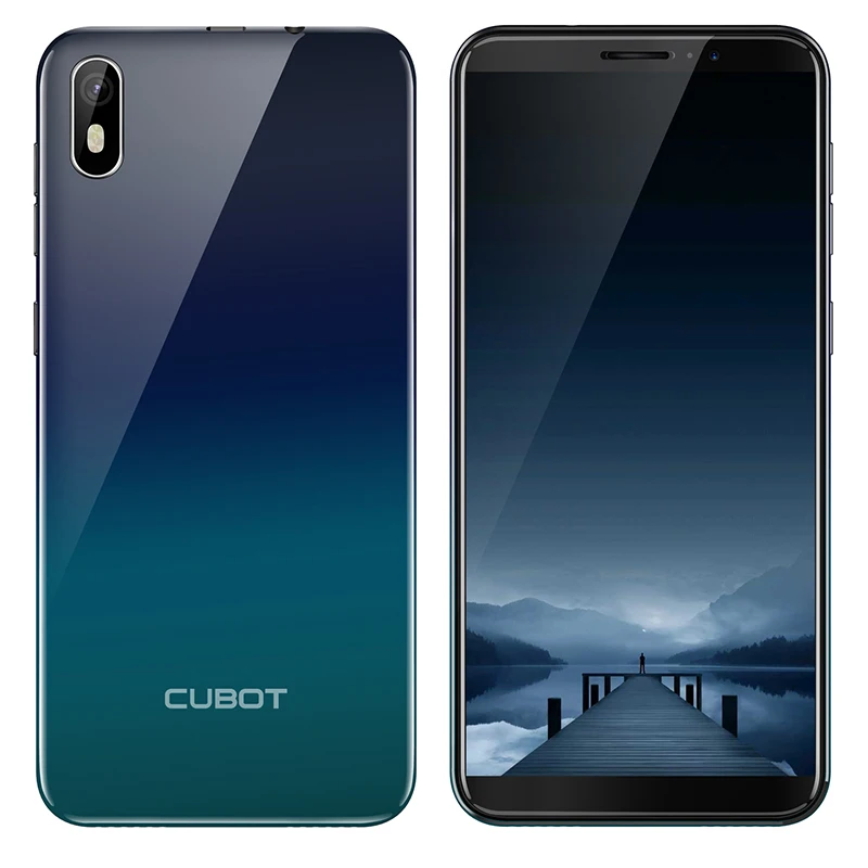 Cubot J5 смартфон с 5 дюймовым дисплеем четырёхъядерным процессором MT6580 ОЗУ 2 Гб ПЗУ 16