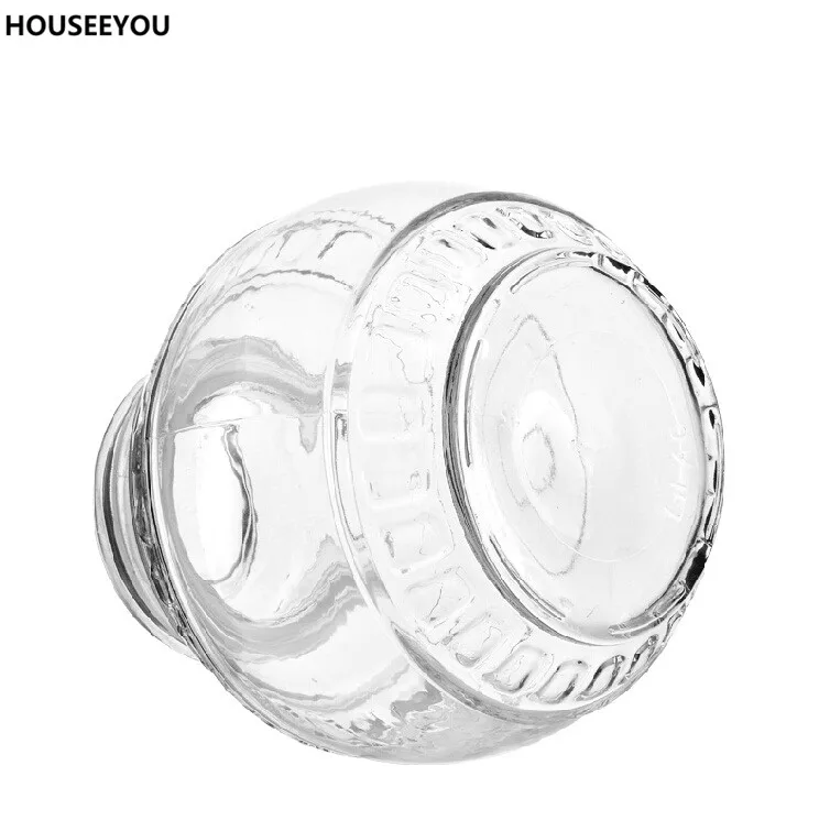 Здоровые банки Mason прозрачные стеклянные пищевые сахара сладкие бутылки и