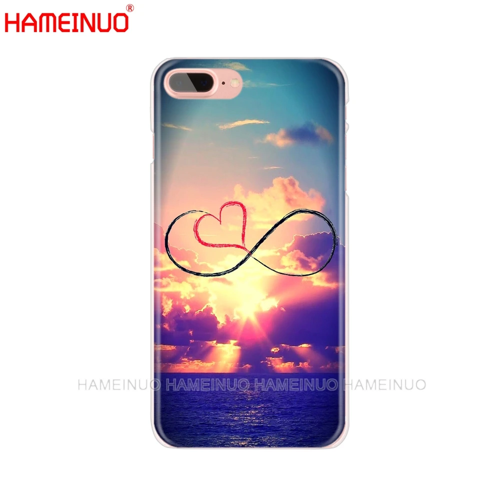 Чехол для мобильного телефона HAMEINUO infinity symbol mathematical Big Love Nebula iphone X 8 7 6 4 4s 5 5s SE 5c 6s plus