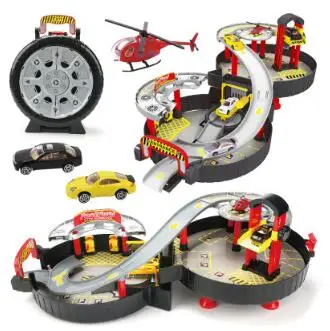 Многофункциональная игрушечная машинка модель для парковки Детская сборная