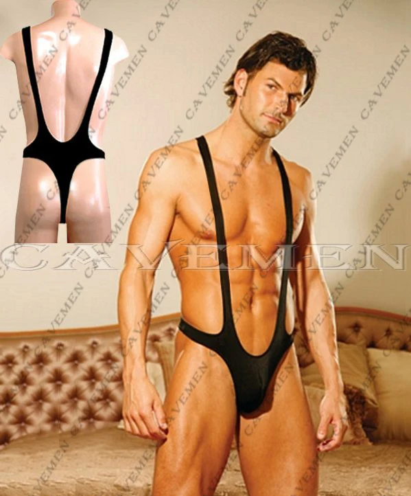 The shoulder straps of the motion of T pants Taste Male bodybuilders Jumpsuit * 2669 *