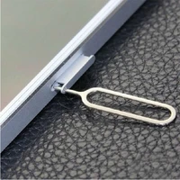100 pcs sim card tray eject tool needle pin take the phone sim card out easy take for iphone 4s 5 5s 6 for huawei for samsung