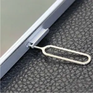 100 pcs SIM Card Tray Eject Tool Needle Pin take the phone sim card out easy take For iPhone 4S 5 5S in USA (United States)