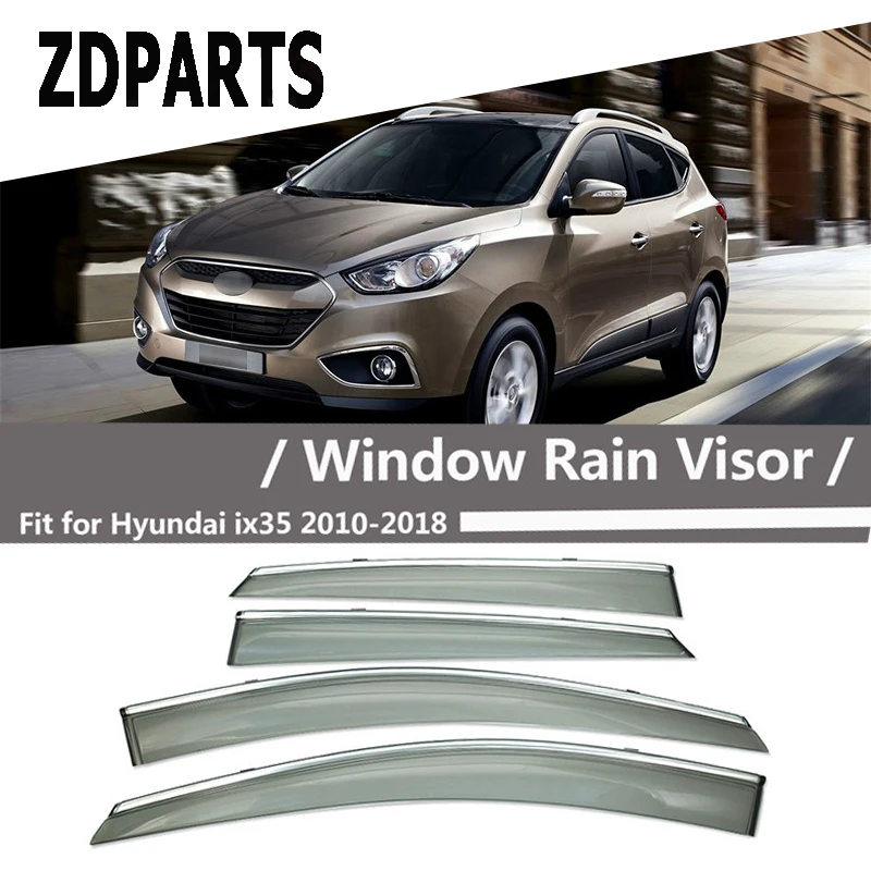 ZDPARTS 4 шт./компл. автомобильный дефлектор для защиты от ветра защита солнца дождя