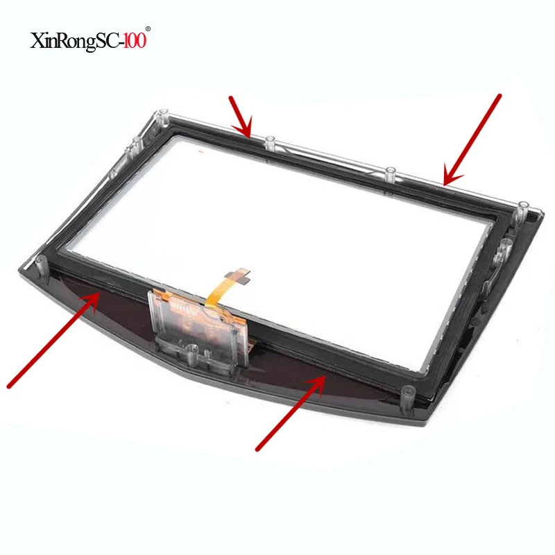 Новый сенсорный дигитайзер для OEM Cadillac ats CTS SRX XTS ATX cue dvd gps навигация sense экран