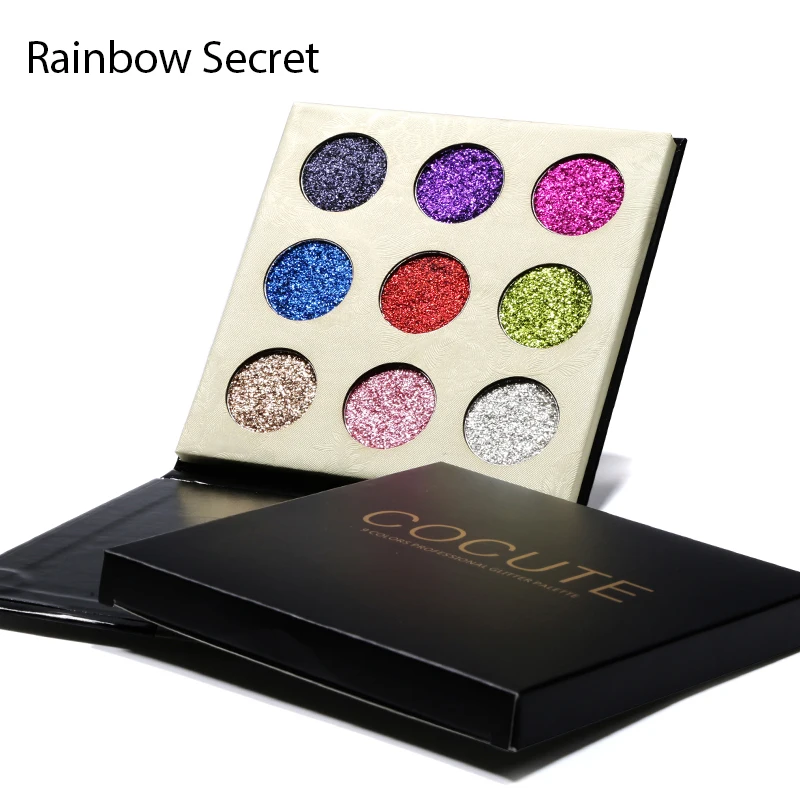 2020 палитра теней для век блестящая пудра водостойкие стойкие женские тени