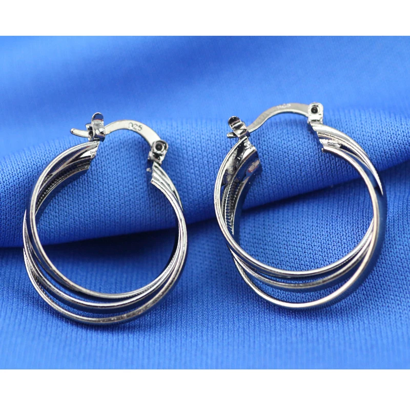 Новые серьги для влюбленных из черного золота Круглые геометрические серьги из стерлингового серебра 925 пробы цветные модные черные серьги для мужчин и женщин 06