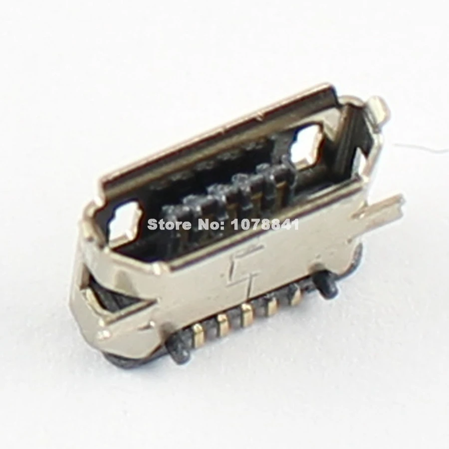 100 шт потребительских упаковок для микро Тип USB B 5 контактный разъем SMT &quotсделай