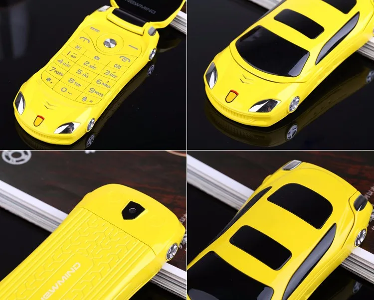 Флип-автомобиль Newmind F15 1 8 дюймов экран Dual SIM светодиодный свет с камерой Bluetooth