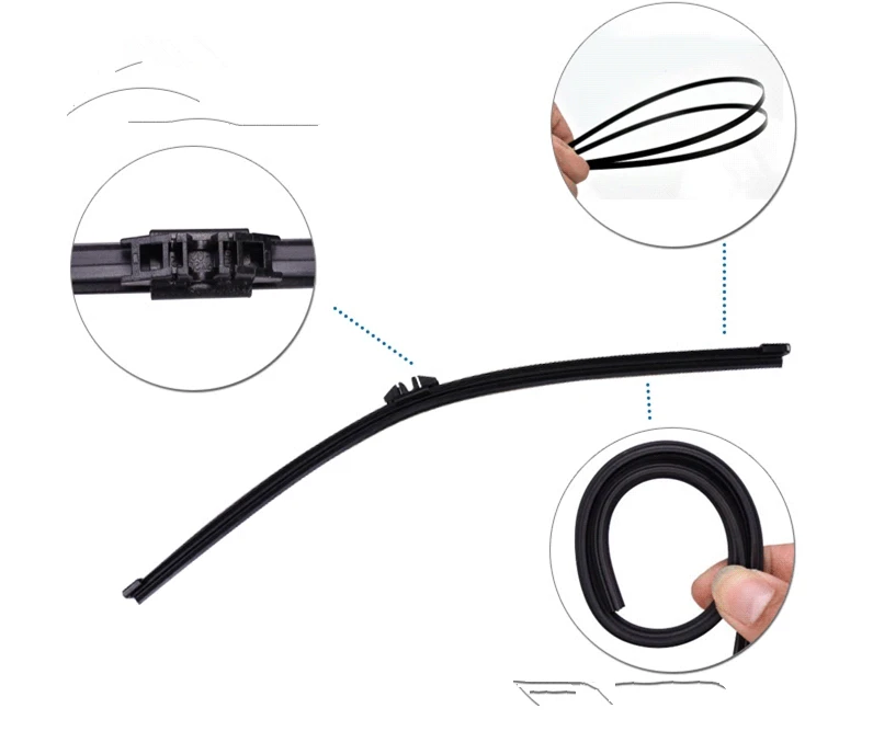 

FUNDUOO для BMW X5 E70 2007 2008 2009 2010 2011 2012 2013 2014 15 "резиновые дворники заднего стекла, щетки стеклоочистителя