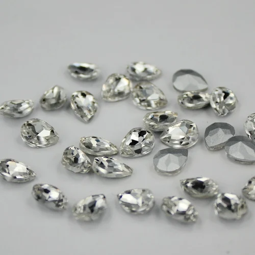 Оптовая продажа 100 шт 6x8 мм камень в форме слезы Бесплатная доставка 16 цветов на