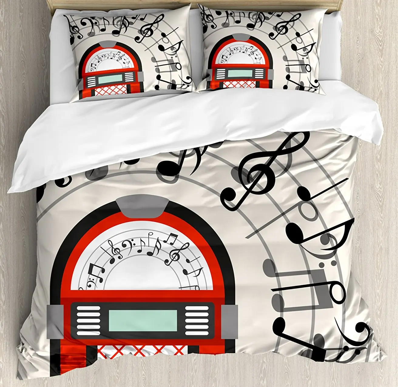 Набор пододеяльников для пуховых одеял Jukebox античный старинный винтажный