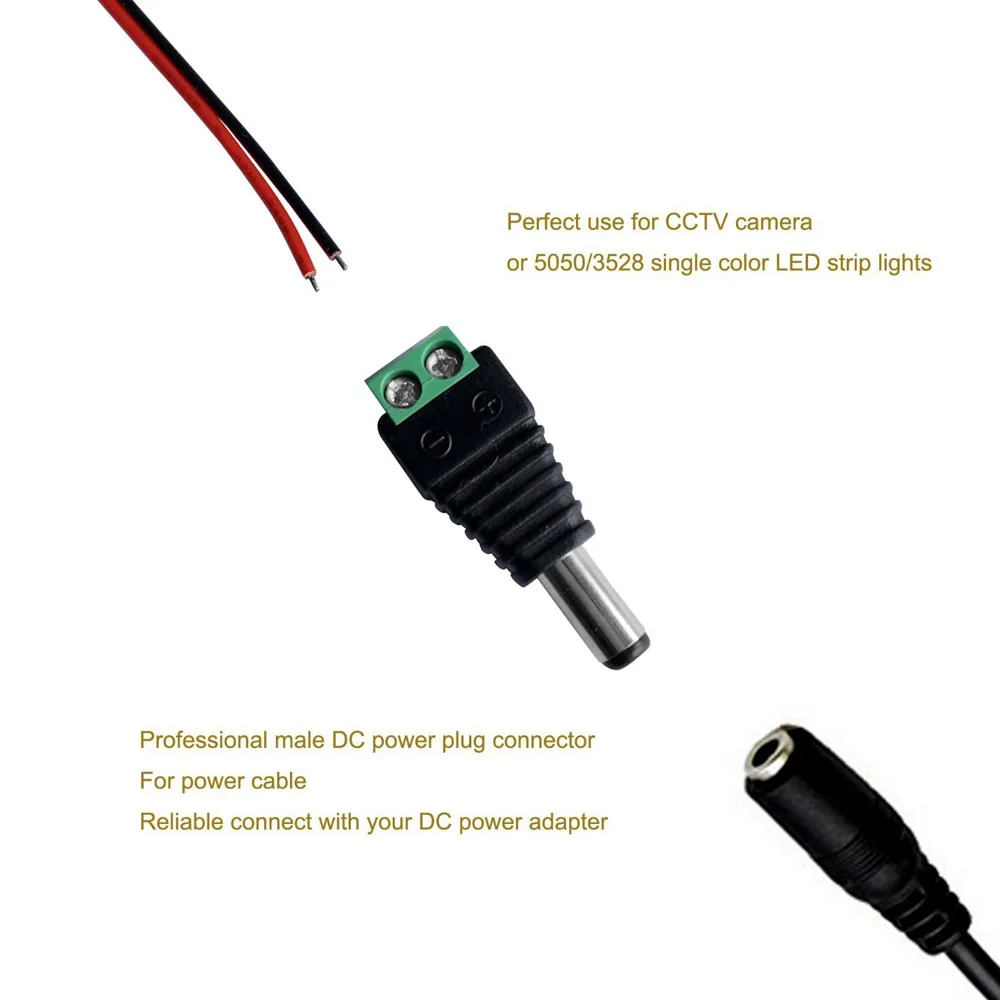 

1/5/10 / 2,1x5,5 DC LED 5050 3528 5630