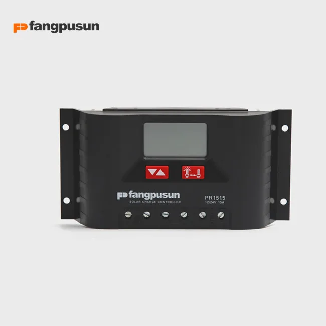 Контроллер солнечной зарядки fangpusun PR2020 20A 12/24 в PWM с ЖК дисплеем|Солнечные