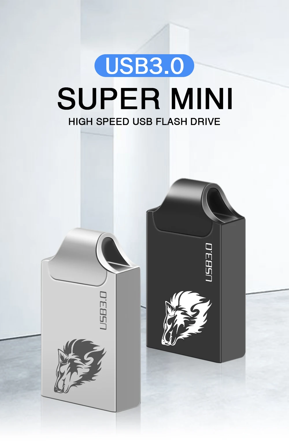 USB 3,0 супер мини USB флеш 128 ГБ Флешка 64 ГБ 32 ГБ высокоскоростной флеш-накопитель 16 Гб для ПК/ноутбуков флеш-накопитель usb флешка cle usb