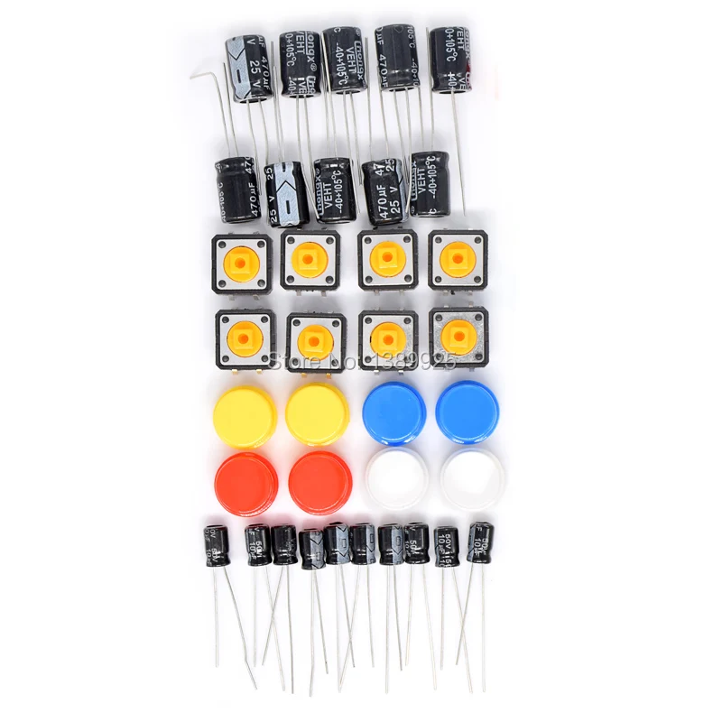 Стартовый набор электронные вентиляторы наборы макетный кабель резистор