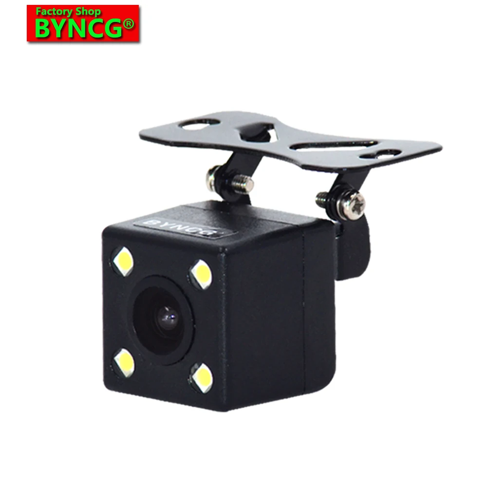 BYNCG WG1 170 градусов камера заднего вида 4 светильник CCD Автомобильная HD ночного