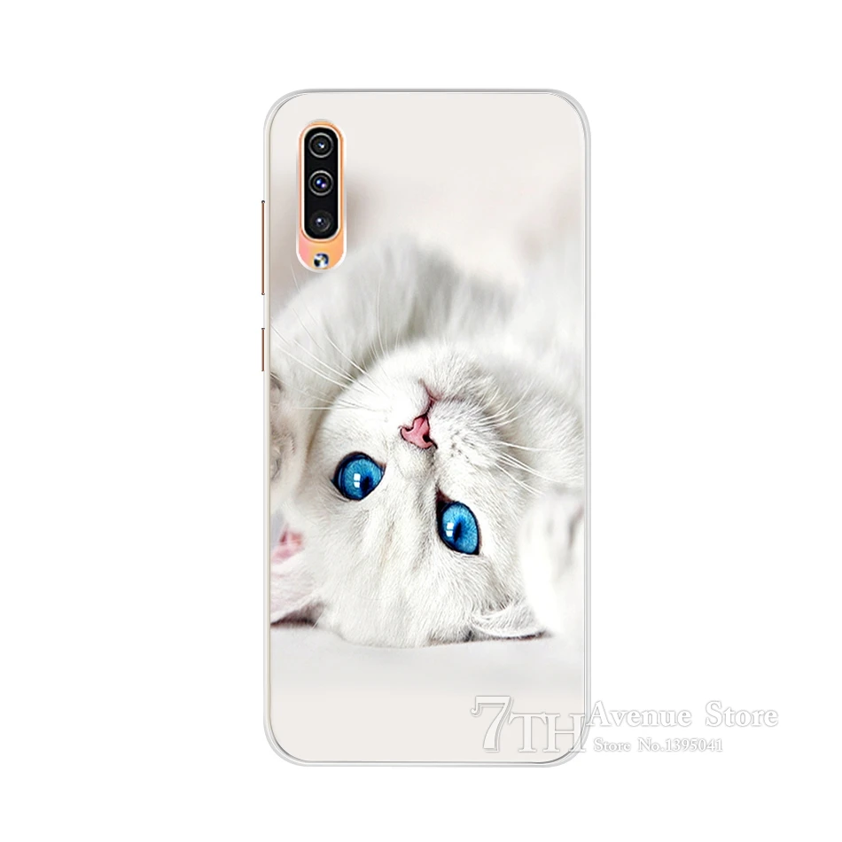 Чехол с рисунком для Samsung A70 A705 Мягкий Силиконовый ТПУ чехол телефона Galaxy A10 A20 A30 A40