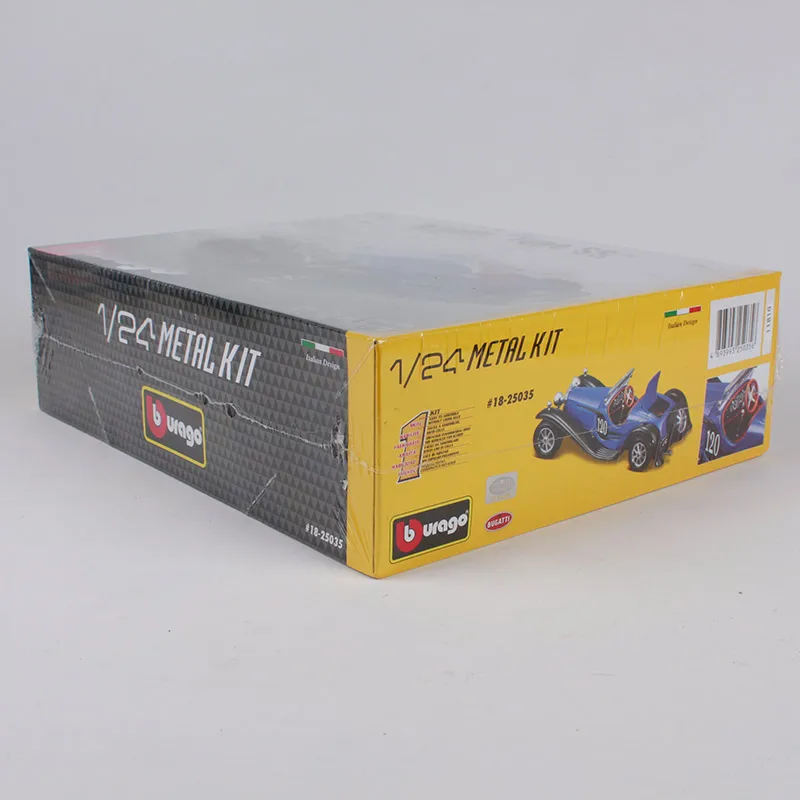 Bburago 1:24 bugatti Тип 55 автомобиль литой под давлением металлический комплект синяя