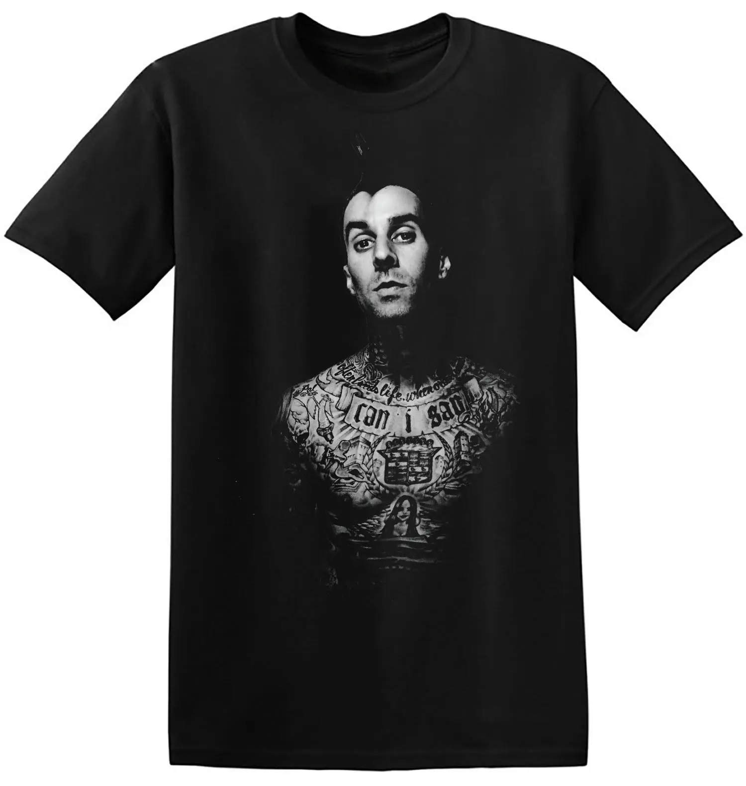 Футболка с тревисом Баркера Мужская футболка Blink 182 классическая рок-группа новые
