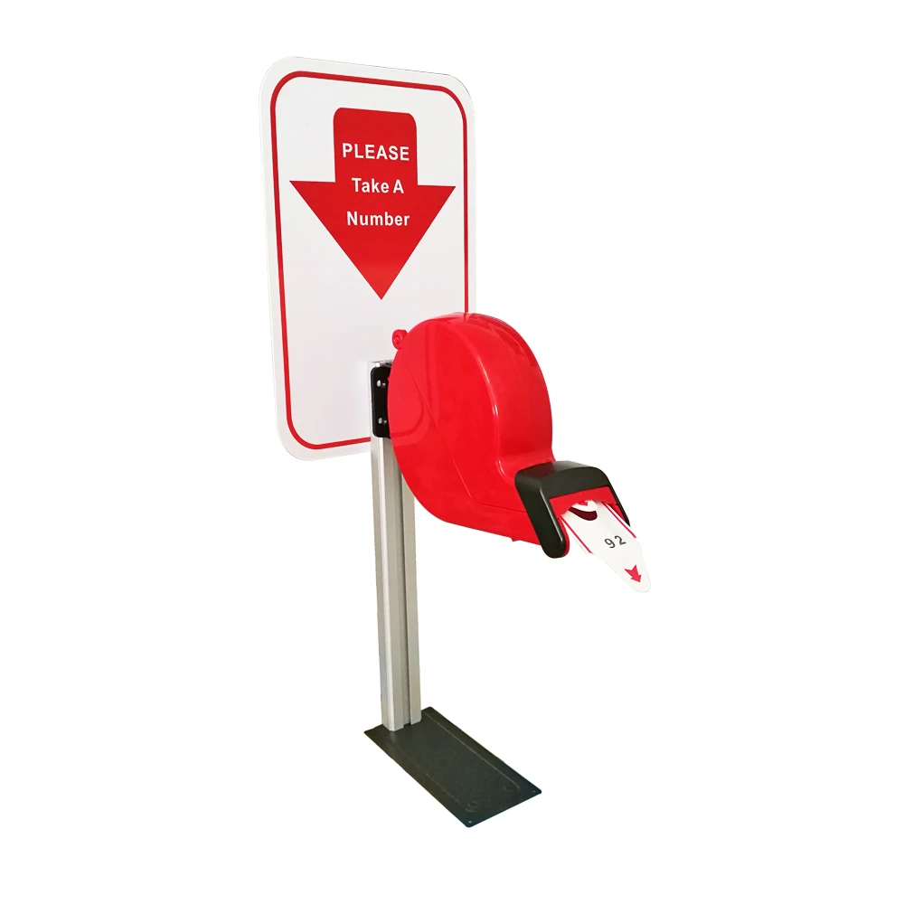 

Ticket Dispenser for Queue Management System Universal Manual Turn O Matic