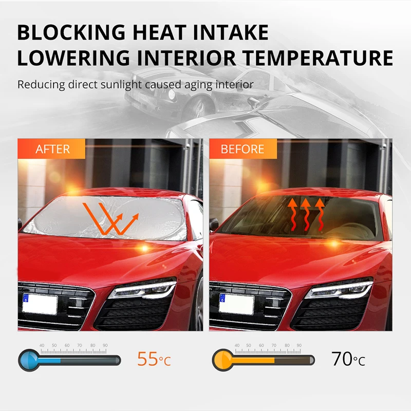 Partol чехол на лобовое стекло автомобиля автомобильный солнцезащитный козырек