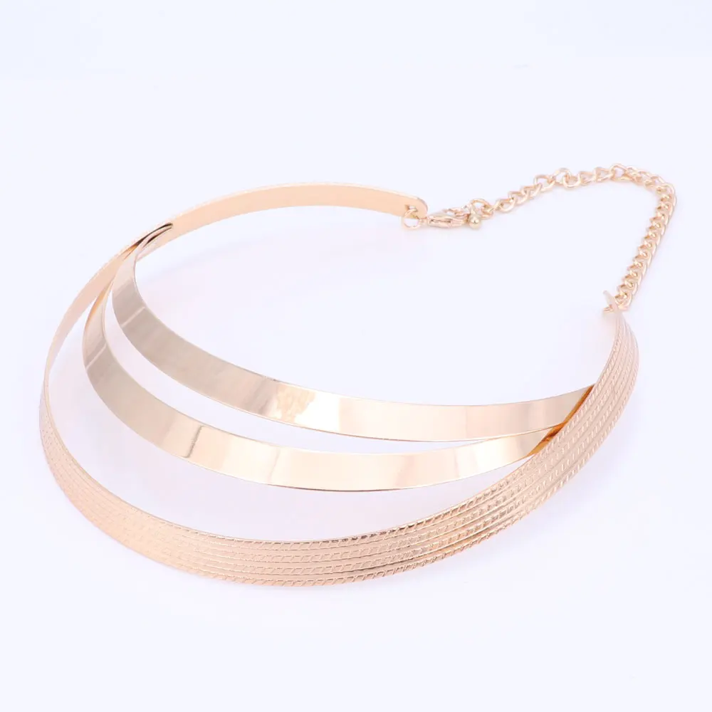 Африканский Золотой цвет ожерелье серьги набор роскошные свадебные нигерийские