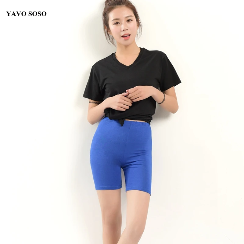 YAVO SOSO яркие цвета Женский Летний стиль женский короткий размер 5XL|shorts women summer|shorts