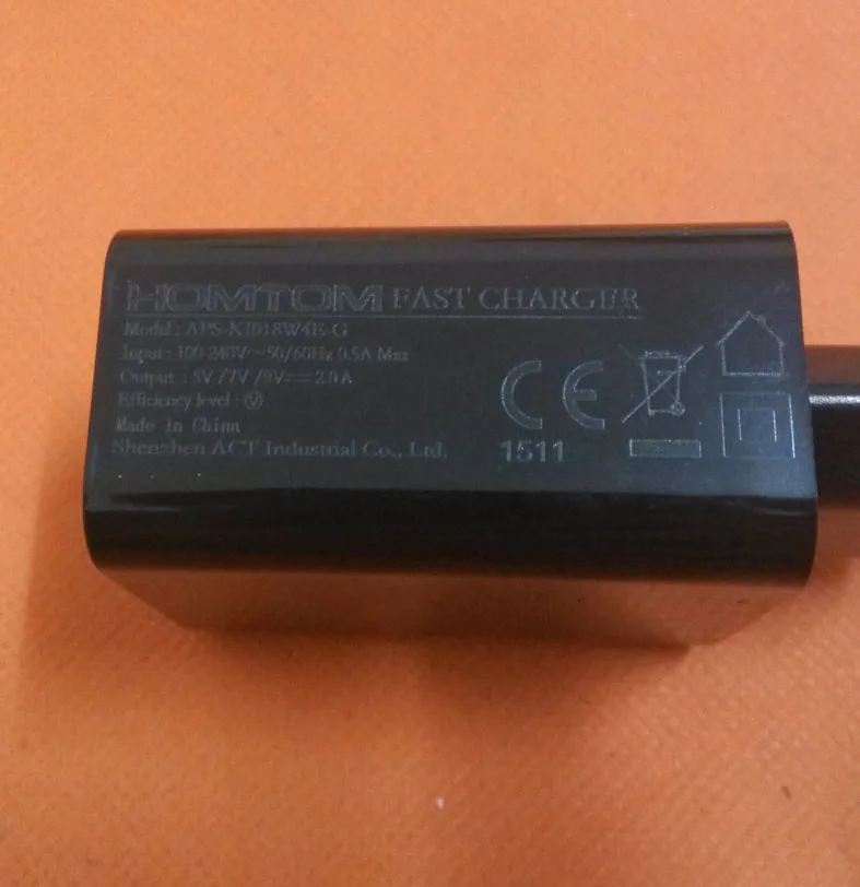 Б/у Оригинальное 2.0A быстрое зарядное устройство с европейской вилкой адаптер + USB