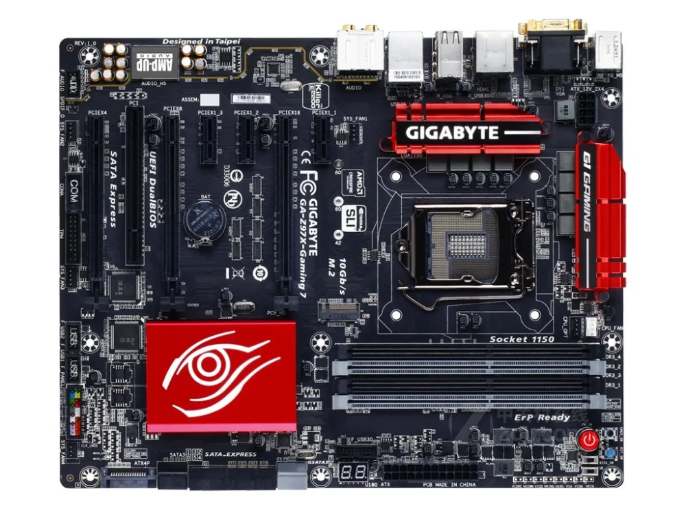 Gigabyte GA Z97X Gaming 7 настольный компьютер материнская плата Z97 LGA 1150 i7 i5 i3 DDR3 32G SATA3 USB3.0