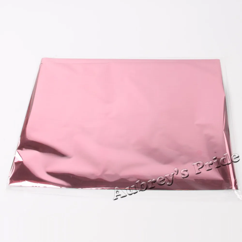Pink 50Pcs 50 листов А4 Размер 21x30 см Горячее тиснение фольгой бумажный ламинатор ламинирование трансфер на элегантных картах - Цвет: Pink 50Pcs