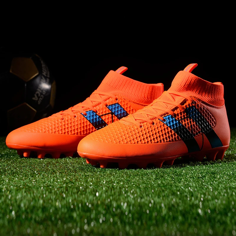 Футбольные бутсы DR.EAGLE spike высокие мужские Бутсы для футбола crampon оригинальные