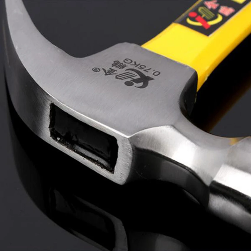 

Round head plastic handle Magnetic claw hammer For woodworking and Electronic tool, mini hammer