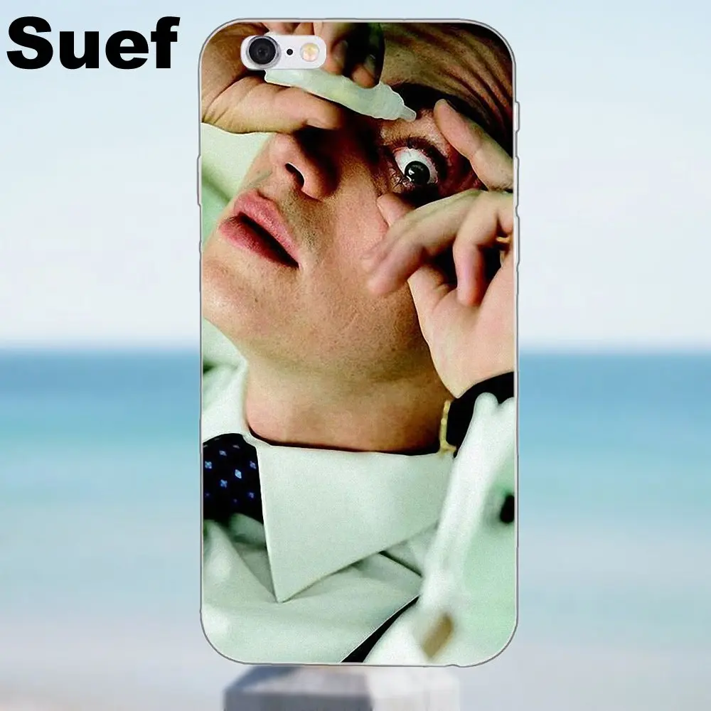 Для iPhone 4 4S 5 5S 5C SE 6 6S 7 8 Plus X Samsung Galaxy A3 A5 J1 J3 J5 J7 2016 2017 мягкий телефон с принтом Hayden