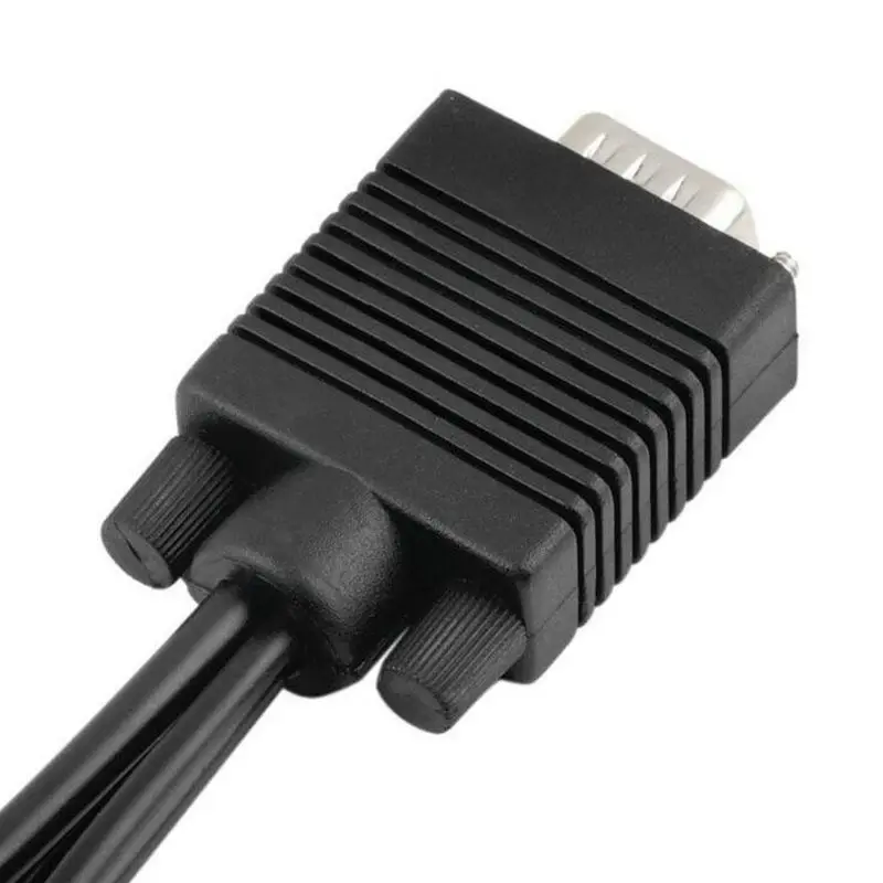 ПК VGA SVGA к S Video 3 RCA композитный HD AV ТВ выход адаптер кабель высокого
