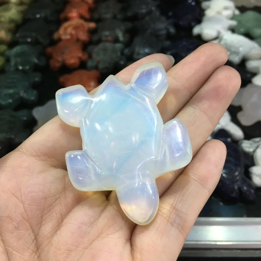 Фигурка Черепахи из натурального опала | Дом и сад