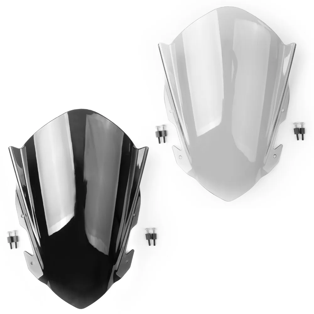 Areyourshop мотоциклетные лобовое стекло с двойным пузырьком для KTM 390 RC390 2014 2019