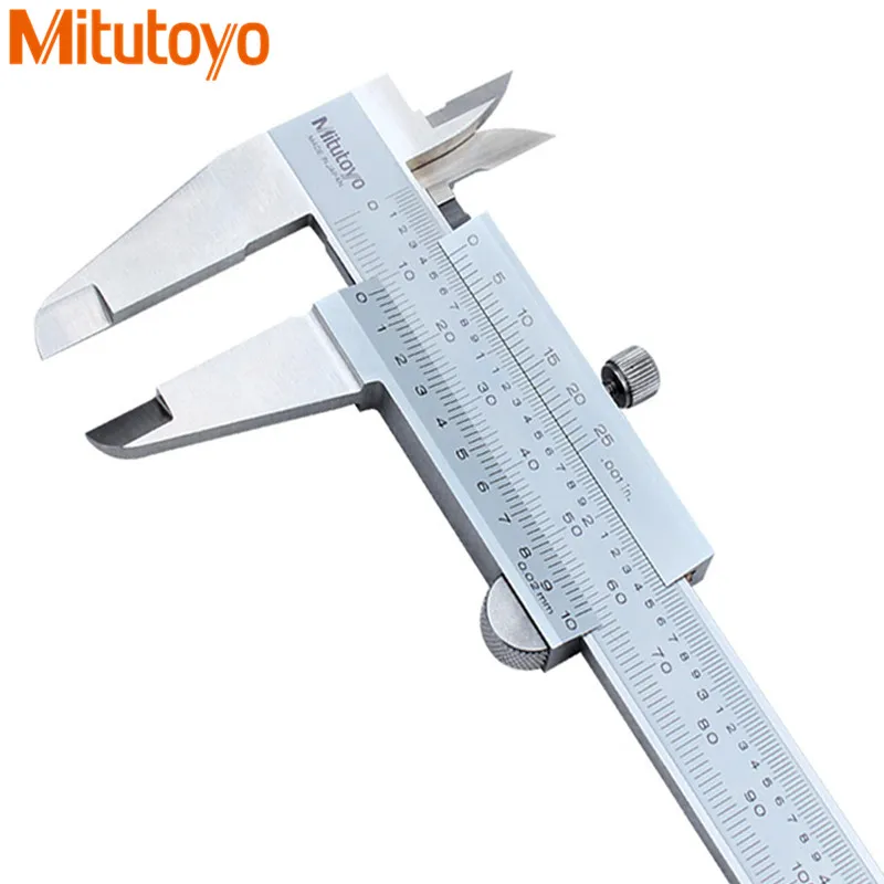 

Original Mitutoyo Vernier Caliper 530-312/530-118/530-119 Metal Steel Calipers 0-150/200/300mm/0.02mm Gauge Measurement Tools